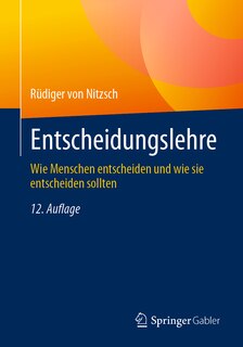 Front cover_Entscheidungslehre