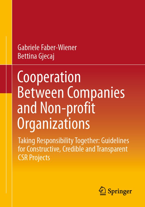 Front cover_Cooperation Between Companies and Non-profit Organizations