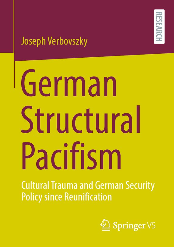 Front cover_German Structural Pacifism