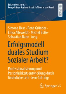 Couverture_Erfolgsmodell Duales Studium Sozialer Arbeit?