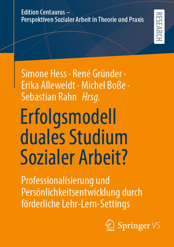Couverture_Erfolgsmodell Duales Studium Sozialer Arbeit?