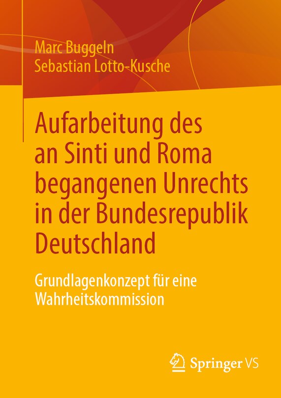 Couverture_Aufarbeitung Des an Sinti Und Roma Begangenen Unrechts in Der Bundesrepublik Deutschland