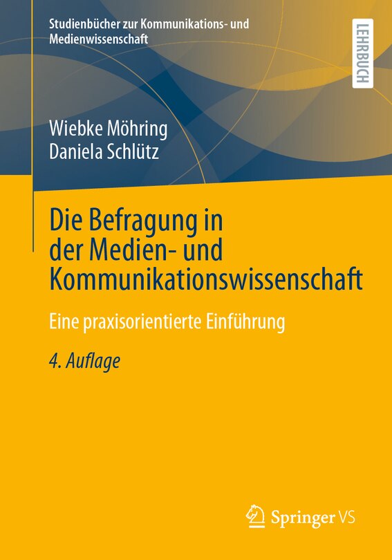 Front cover_Die Befragung in Der Medien- Und Kommunikationswissenschaft