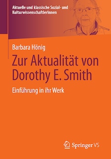 Couverture_Zur Aktualität Von Dorothy E. Smith