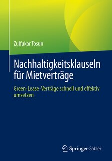 Front cover_Nachhaltigkeitsklauseln Für Mietverträge