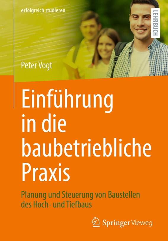 Couverture_Einführung in Die Baubetriebliche PRAXIS