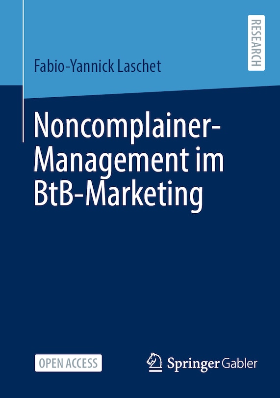 Couverture_Noncomplainer-Management Im Btb-Marketing