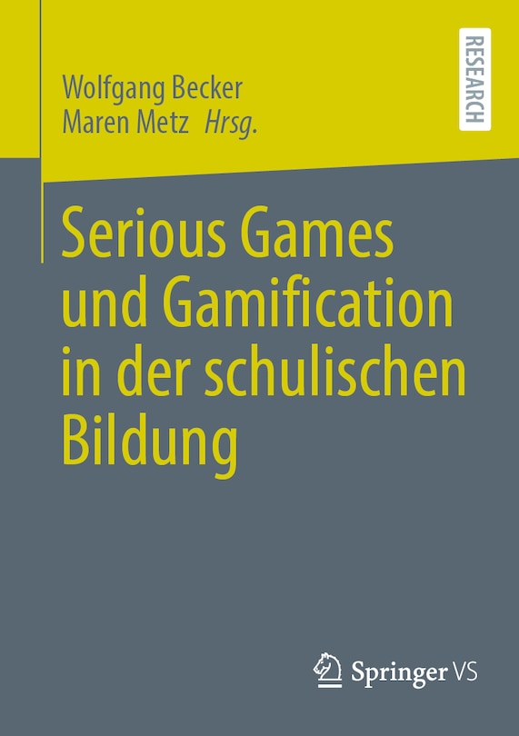 Front cover_Serious Games Und Gamification in Der Schulischen Bildung