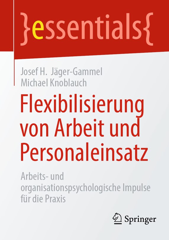 Couverture_Flexibilisierung Von Arbeit Und Personaleinsatz