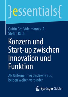 Front cover_Konzern Und Start-Up Zwischen Innovation Und Funktion