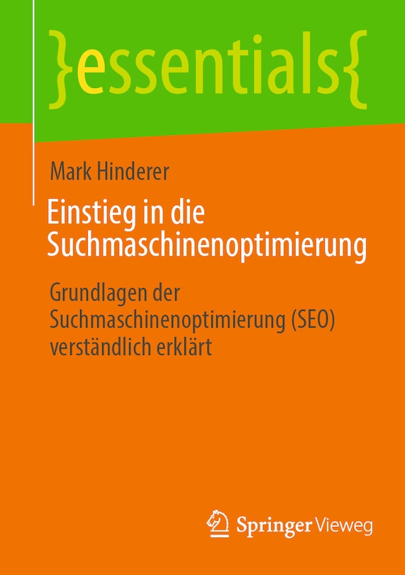 Front cover_Einstieg in Die Suchmaschinenoptimierung