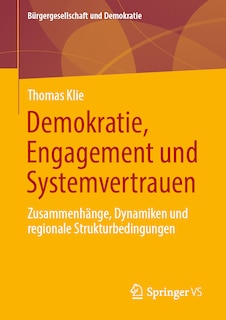 Front cover_Demokratie, Engagement Und Systemvertrauen