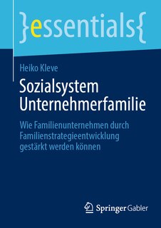 Front cover_Sozialsystem Unternehmerfamilie