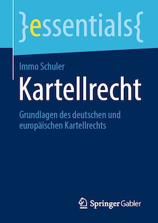 Front cover_Kartellrecht