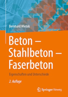 Front cover_Beton - Stahlbeton - Faserbeton