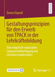 Front cover_Gestaltungsprinzipien Für Den Erwerb Von Tpack in Der Lehrkräftebildung