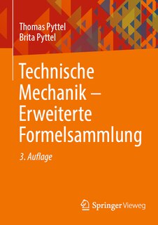 Front cover_Technische Mechanik - Erweiterte Formelsammlung
