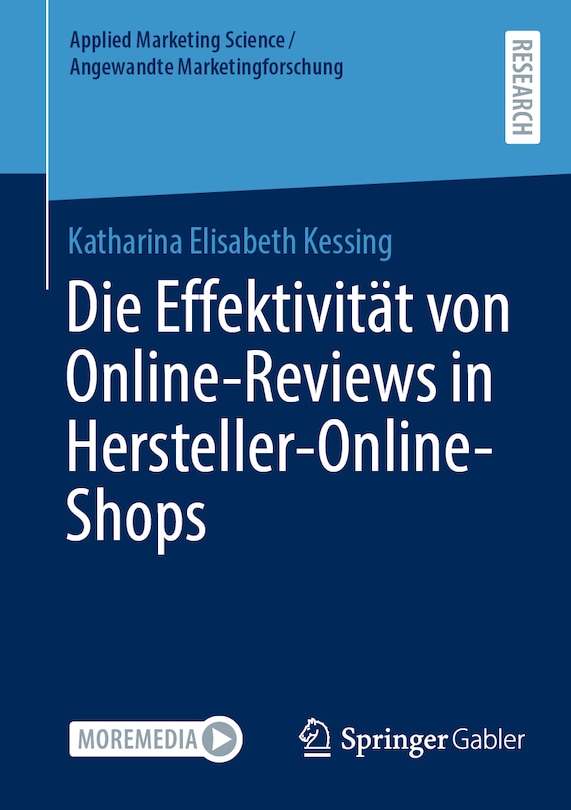 Couverture_Die Effektivität Von Online-Reviews in Hersteller-Online-Shops