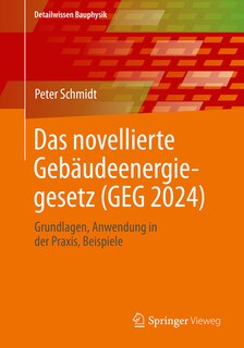 Couverture_Das Novellierte Gebäudeenergiegesetz (Geg 2024)