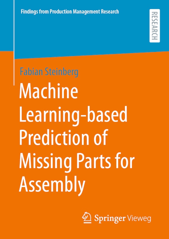 Front cover_Machine Learning-based Prediction of Missing Parts for Assembly