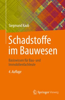 Front cover_Schadstoffe Im Bauwesen