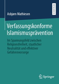 Front cover_Verfassungskonforme Islamismusprävention