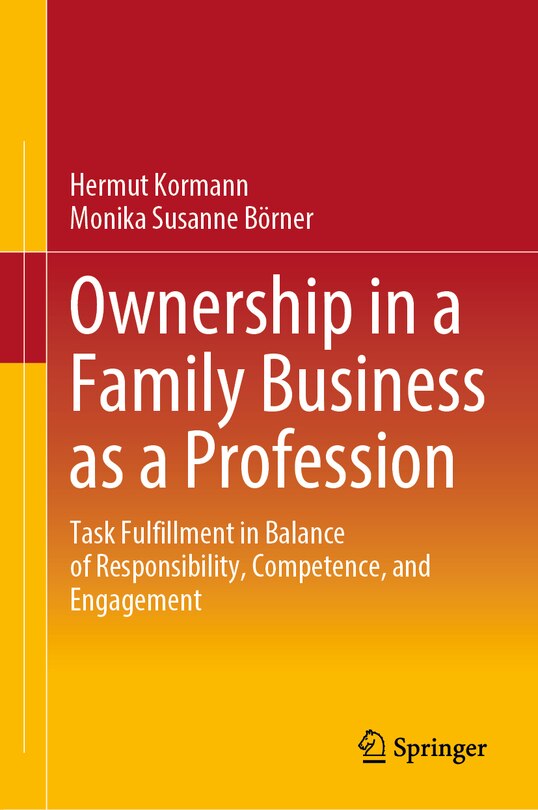 Couverture_Ownership in a Family Business as a Profession