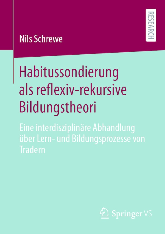 Couverture_Habitussondierung ALS Reflexiv-Rekursive Bildungstheori