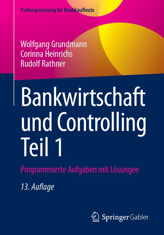 Front cover_Bankwirtschaft Und Controlling Teil 1