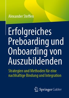 Front cover_Erfolgreiches Preboarding Und Onboarding Von Auszubildenden