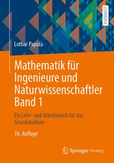 Couverture_Mathematik Für Ingenieure Und Naturwissenschaftler Band 1