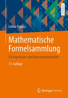 Front cover_Mathematische Formelsammlung