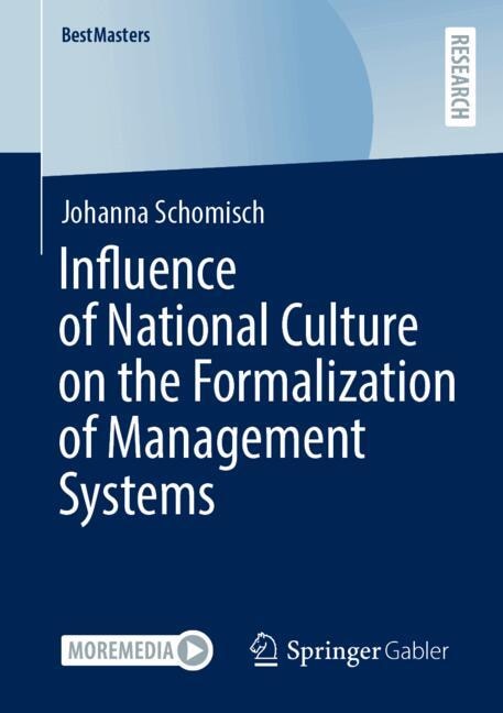Couverture_Influence of National Culture on the Formalization of Management Systems