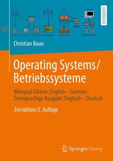 Couverture_Operating Systems / Betriebssysteme