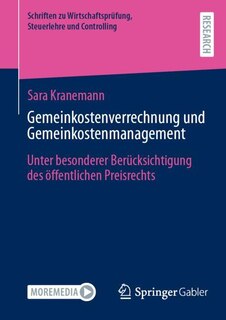 Front cover_Gemeinkostenverrechnung und Gemeinkostenmanagement