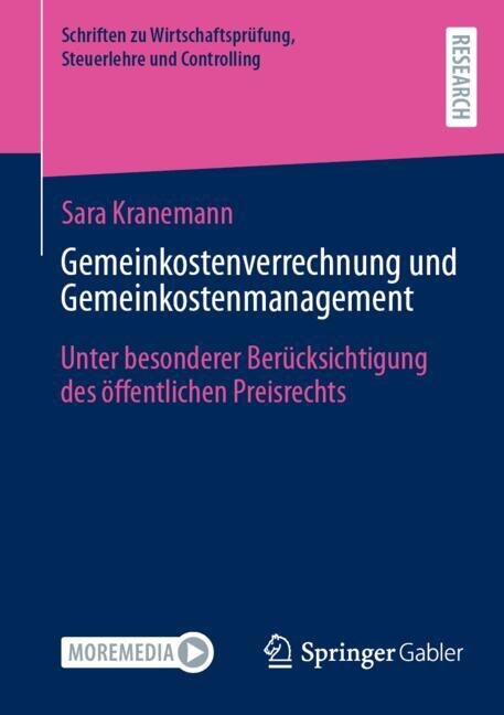 Front cover_Gemeinkostenverrechnung und Gemeinkostenmanagement