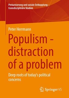 Front cover_Populism - distraction of a problem