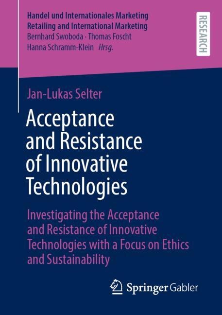 Front cover_Acceptance and Resistance of Innovative Technologies