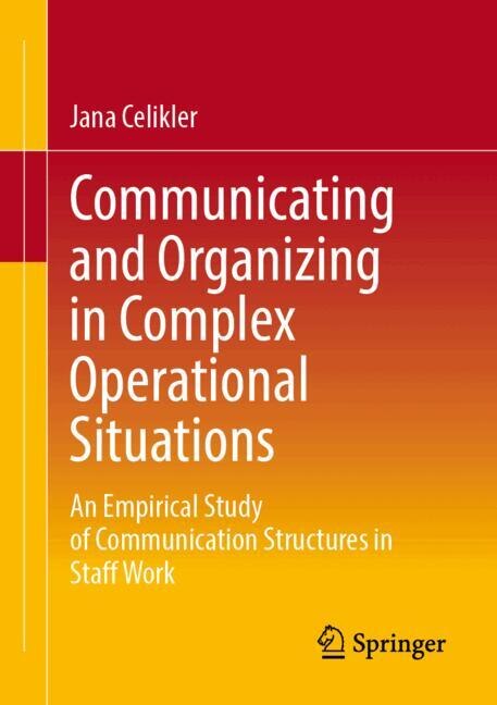 Couverture_Communicating and Organizing in Complex Operational Situations