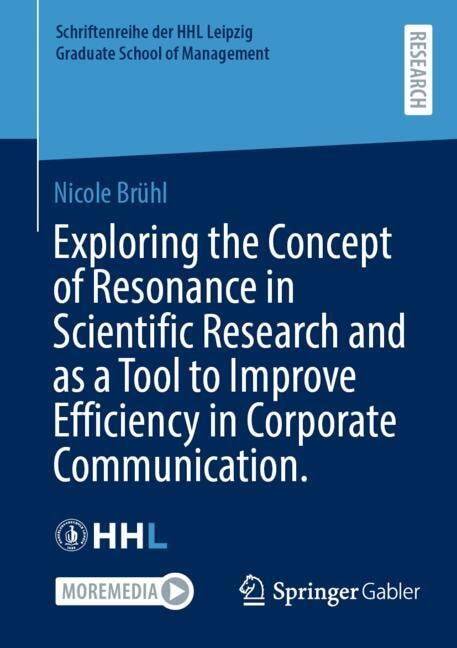 Couverture_Exploring the Concept of Resonance in Scientific Research and as a Tool to Improve Efficiency in Corporate Communication