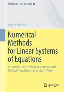 Front cover_Numerical Methods for Linear Systems of Equations