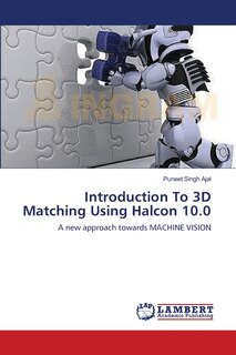 Couverture_Introduction To 3D Matching Using Halcon 10.0