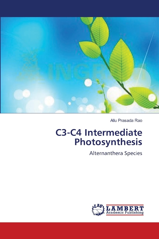 Front cover_C3-C4 Intermediate Photosynthesis