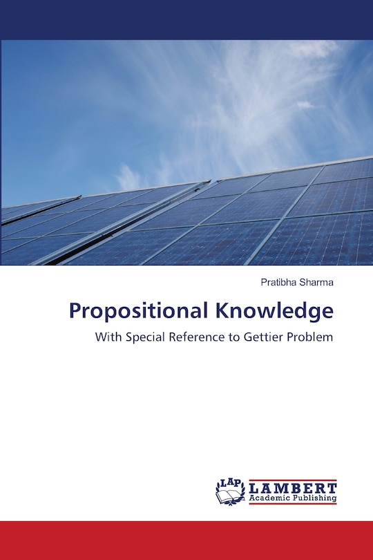 Front cover_Propositional Knowledge