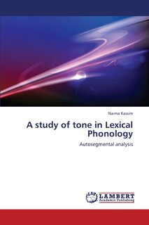 Front cover_A Study of Tone in Lexical Phonology