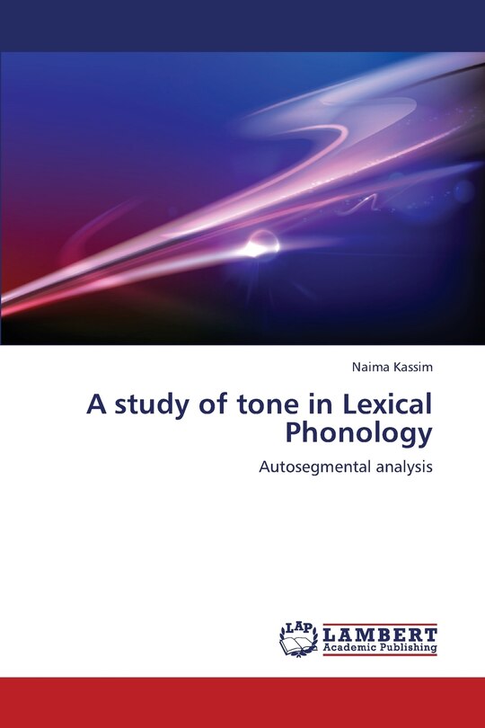 Front cover_A Study of Tone in Lexical Phonology