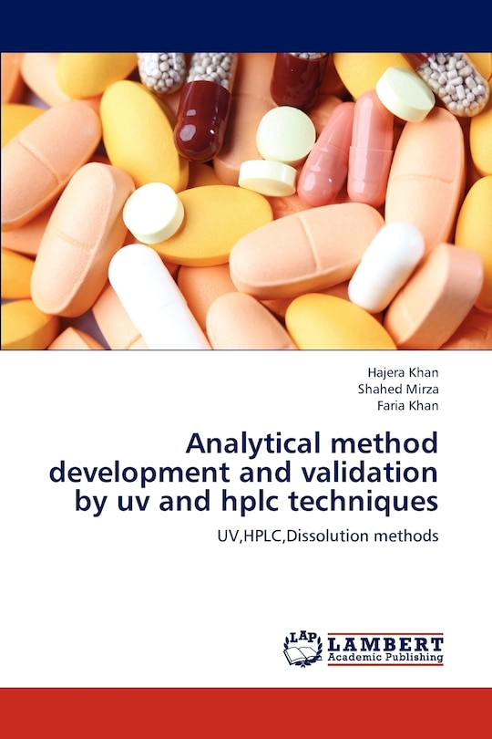 Front cover_Analytical Method Development and Validation by UV and HPLC Techniques