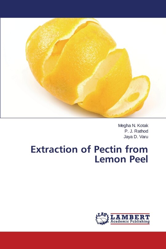 Front cover_Extraction of Pectin from Lemon Peel
