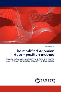 Front cover_The modified Adomian decomposition method