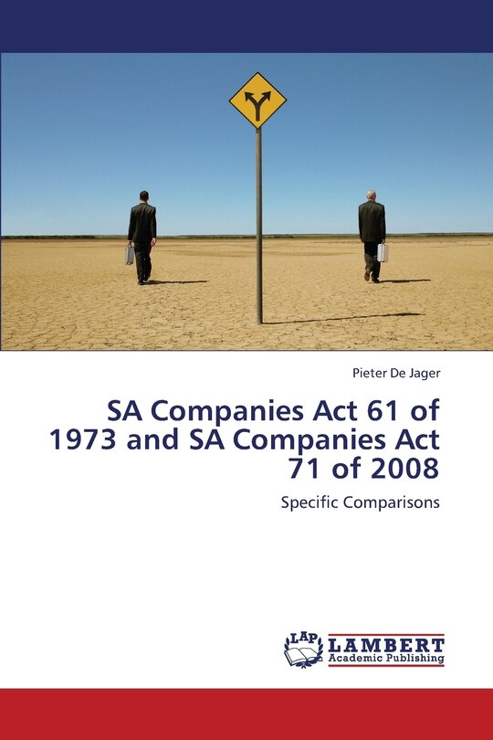Front cover_Sa Companies ACT 61 of 1973 and Sa Companies ACT 71 of 2008